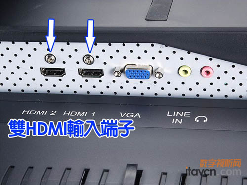 瀚視奇HH281H液晶顯示器接口