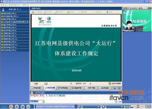 視維視頻會議助力江蘇電力縣調控培訓