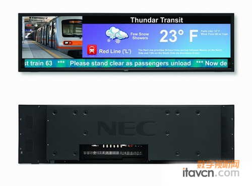 NEC推非主流條狀超寬LCD顯示器X431BT