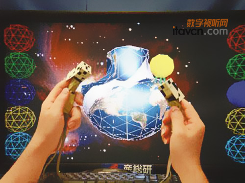 虛幻中顯真實 日研發可空中觸控3D電視