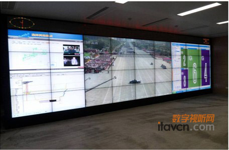 煤礦調度指揮中心無縫液晶視頻墻