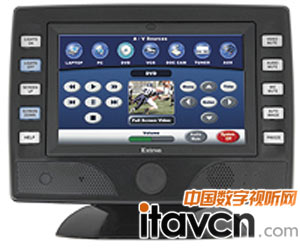 Extron 最新設計的 7" 觸摸屏