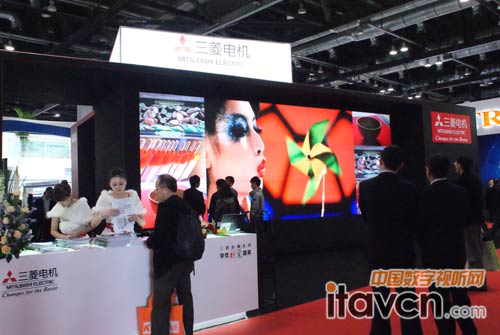 三菱電機(jī)展臺(tái)