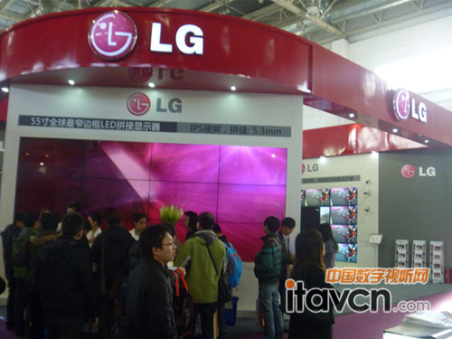 LG 55寸全球最窄邊框LED拼接顯示器
