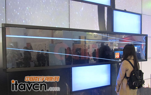 歐帝多點觸摸拼接屏