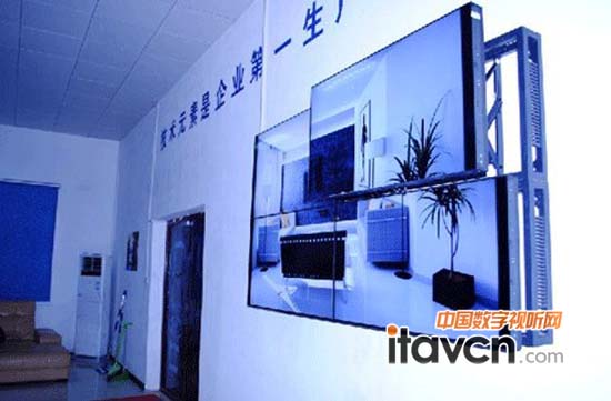 豐信達智能電動液晶拼接前維護框架