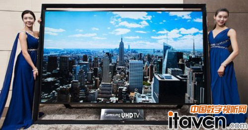 CES2014:三星展110寸4K超高清液晶電視