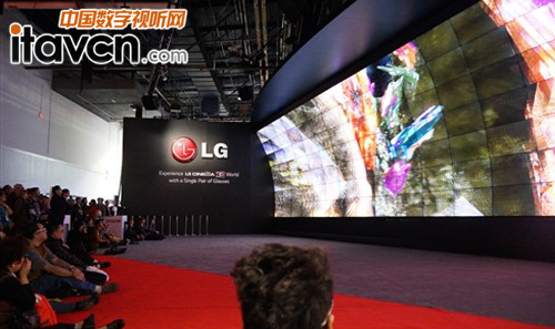 LG曲面電視拼接方案