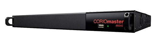 ISE 2014史無前例地演示CORIO®master mini實時視頻操作