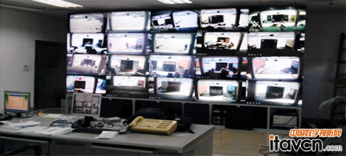 雅迅達(dá)液晶大屏輔助東莞寮步海關(guān)監(jiān)控