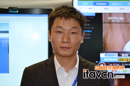 中國數字視聽網訪博亞龍輝銷售總監李其洋