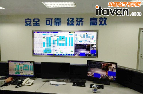 圖中為46英寸3×2拼接解決方案