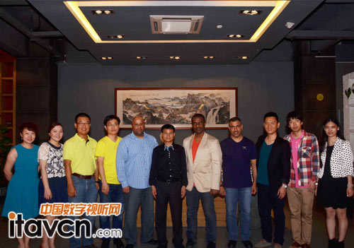 銳豐股份董事長王銳祥與Zaabi先生一行合影