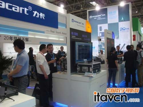 力卡展臺人氣爆棚