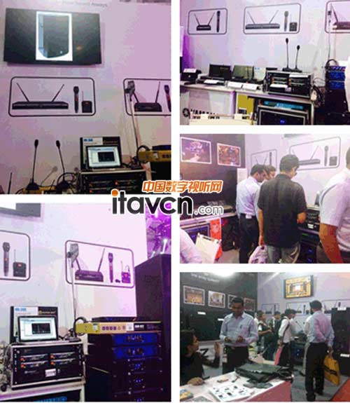 力卡RWW1.1無線系統閃耀印度PALM2014