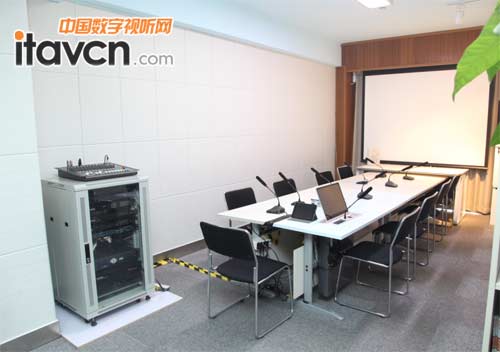 VEENO北京辦事處產品展示及培訓會議室一角