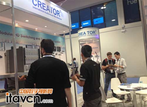 CREATOR快捷展臺現場