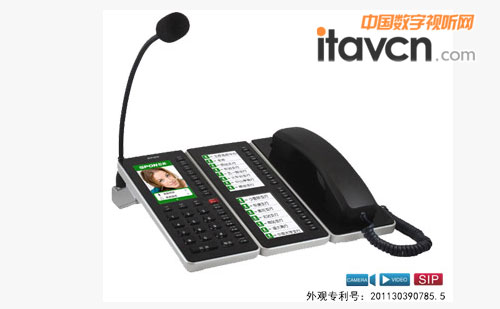 世邦發布全新IP網絡可視尋呼話筒組合