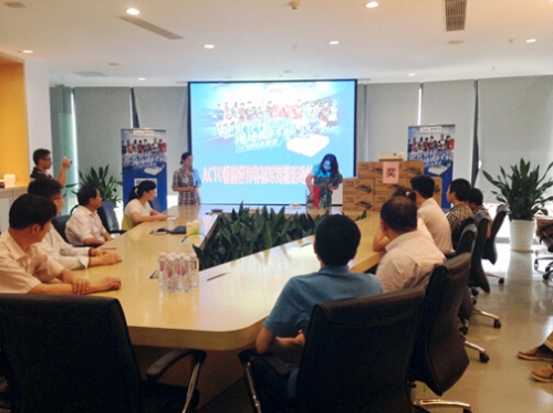 ACTO雅圖世界杯冠軍競猜活動抽獎儀式現場