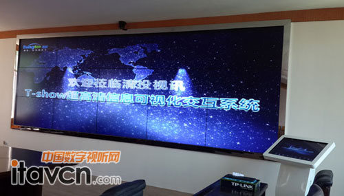 T-Show+3X5LCD拼接,湖北某市國(guó)土資源局