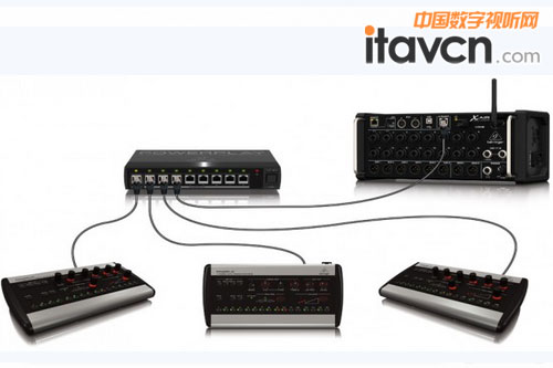 百靈達X AIR無線遙控數字調音臺