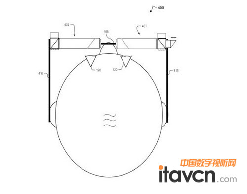 谷歌Google眼鏡內置微型投影機