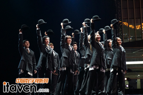 廣東現代舞周現場表演