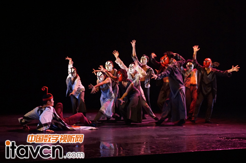 廣東現代舞周現場表演