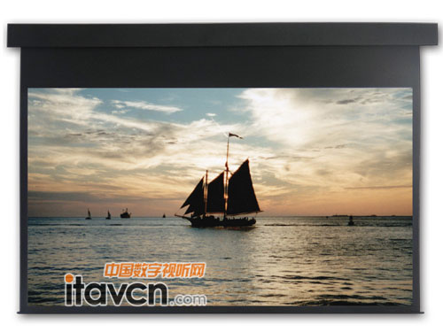 墻內(nèi)隱藏式電動(dòng)幕IW系列