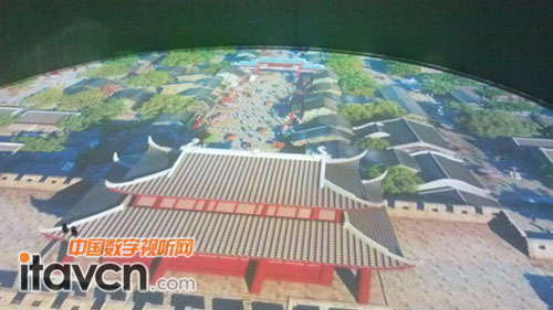 大視電子純硬件邊緣融合機成功服務于遼陽規劃館