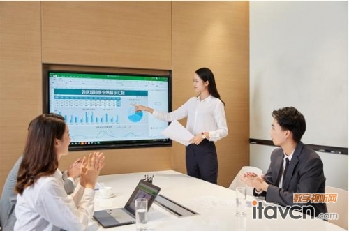 中盈地產攜手newline打造智慧辦公空間